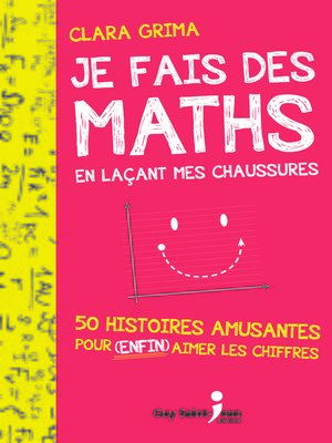 cover image of Je fais des maths en laçant mes chaussures